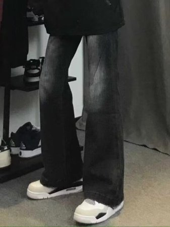 Мужские джинсы в стиле ретро фото