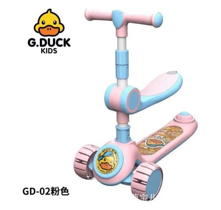 Детский трехколесный самокат G.Duck изображение