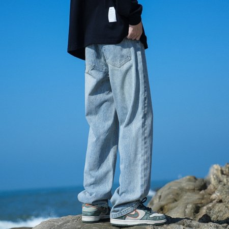 Мужские джинсы в стиле хайстрит 2024 фото