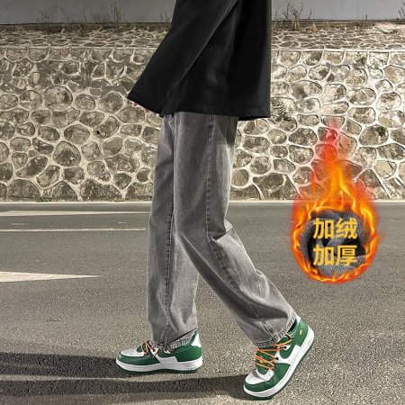 Мужские джинсы 2024 винтажного стиля фотография