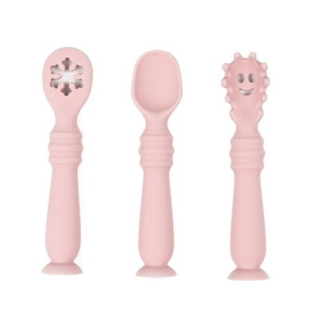 Детский набор посуды из силикона фото