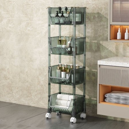 Многоуровневая полка для ванной комнаты фото