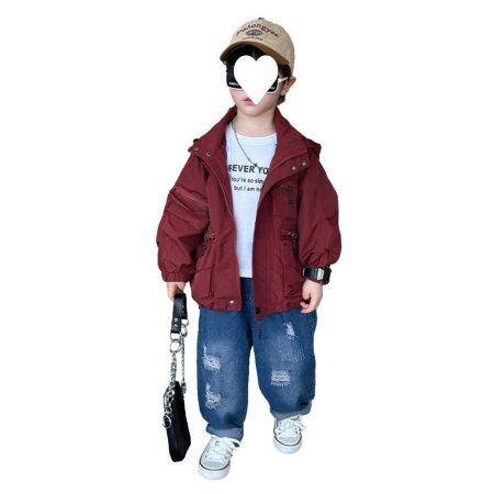 Детский плащ с капюшоном изображение