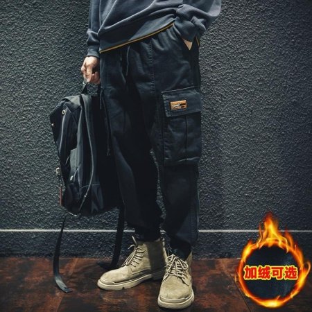 Весенние хлопковые брюки мужские изображение