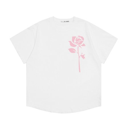 Футболка с коротким рукавом и принтом маленькой собачки фотография