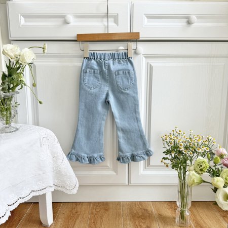 Джинсы для девочек в стиле хан 24 весна фотография