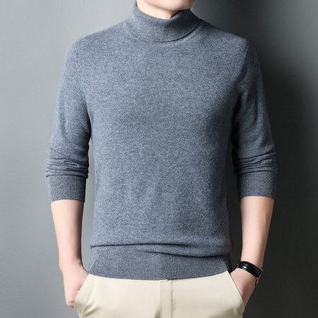 Мужской свитер из 100% шерсти фотография