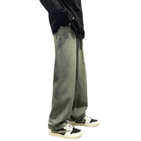 Мужские джинсы 2024 винтажного стиля фотография