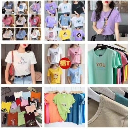 Женская футболка из чистого хлопка изображение