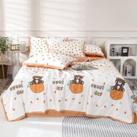 Летний комплект постельного белья из сои изображение
