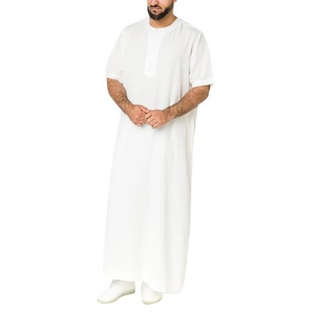 Мужская мусульманская рубашка с молнией фотография