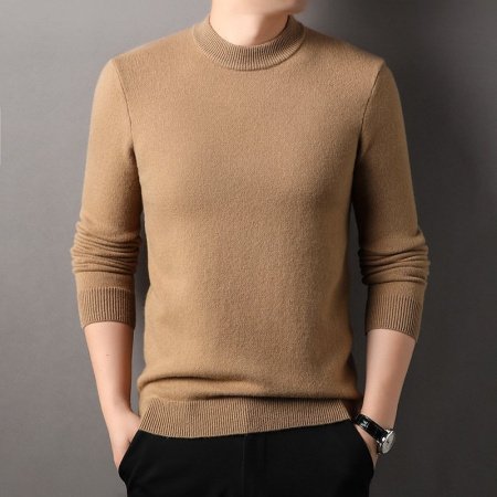 Мужской свитер из овечьей шерсти фотография