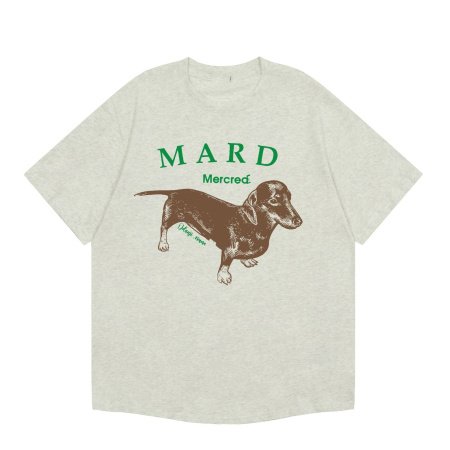 Футболка с коротким рукавом и принтом маленькой собачки фотография