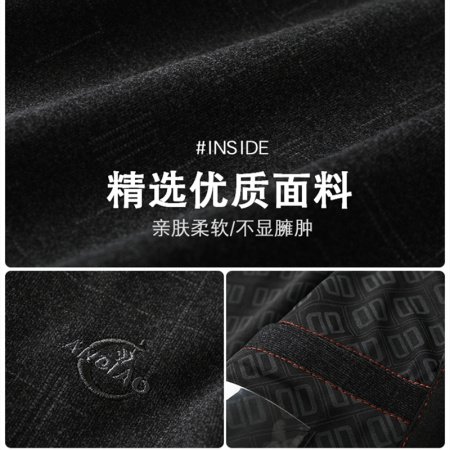 Мужское пальто среднего размера на молнии фото