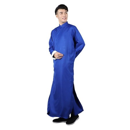 Мужская национальная рубашка в стиле республики с длинным платьем изображение