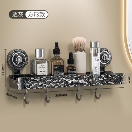 Вакуумная полка для ванной комнаты фото