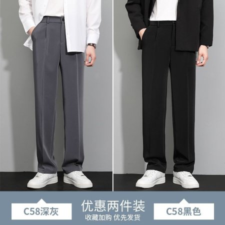 Мужские брюки в стиле кэжуал фото