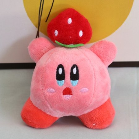 Мягкая игрушка Кирби с различными аксессуарами изображение
