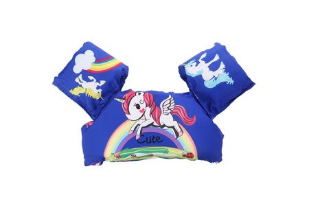 Детский спасательный жилет с пенопластовыми рукавами фото