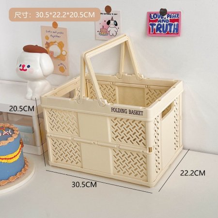 Складная корзина для пикника и хранения фотография