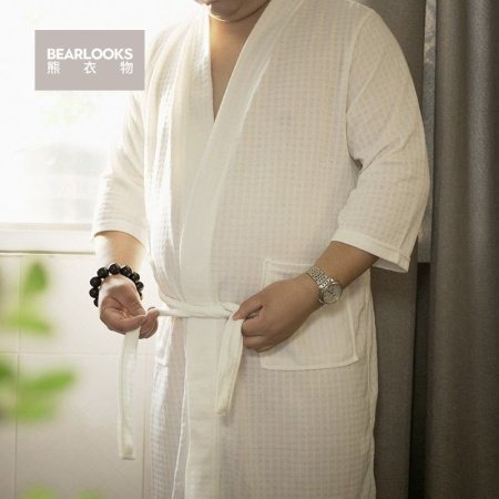 Мужской халат для сна и ванной изображение