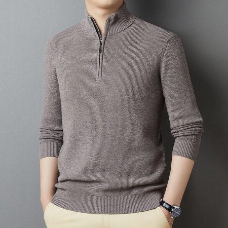 Мужской свитер из 100% шерсти фотография