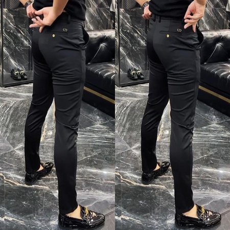 Мужские брюки в стиле casual 2024 весна-осень изображение