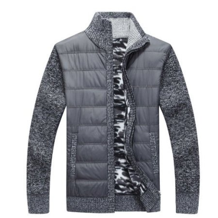 Мужская зимняя толстовка с капюшоном и клетчатым узором фото