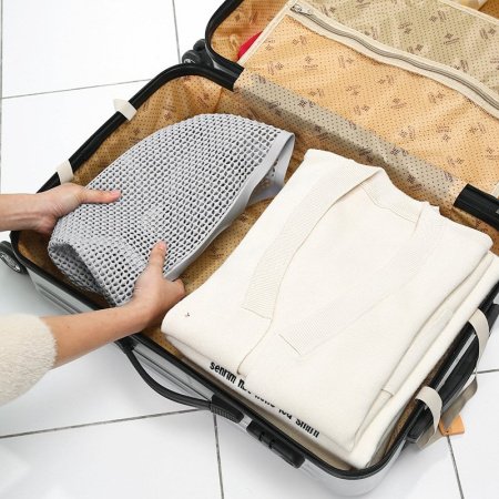 Мягкая корзина для ванной комнаты изображение