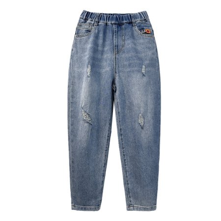 Детские джинсы 2024 весна-лето фотография