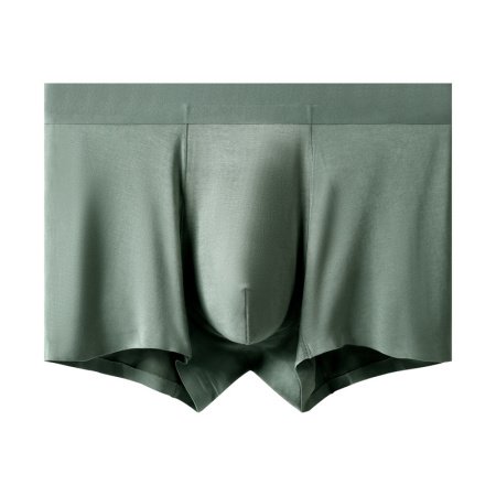 Мужские трусы из модала средней талии без швов антимикробные дышащие фото