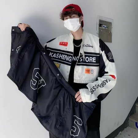 Мужская куртка с вышивкой фото