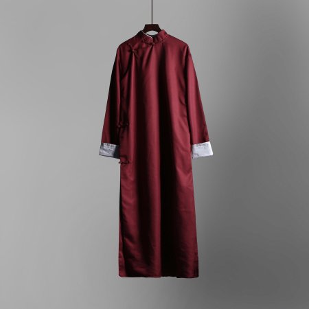 Мужская национальная рубашка с длинным рукавом изображение