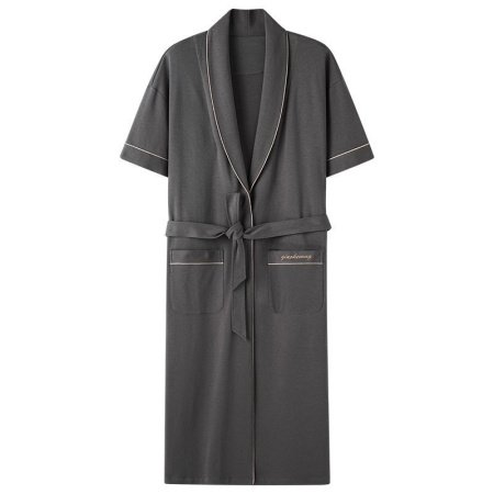 Мужская халат-платье из хлопка фото