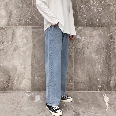 Джинсы мужские прямого кроя изображение