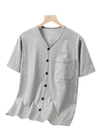 Короткий рукав T-рубашка для мужчин среднего возраста фото