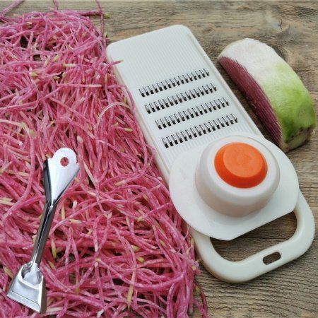 Овощерезка с ручкой и защитой фото