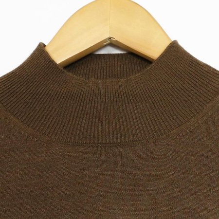 Мужской свитер с полувысоким воротником фото