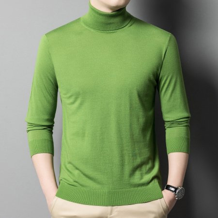 Мужской свитер из тонкой шерсти фото