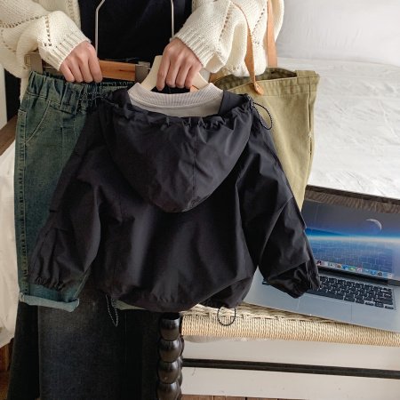 Детская куртка 2024 новая мода для мальчиков в стиле Хан фотография