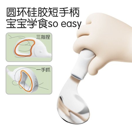 Детский набор столовых приборов фотография