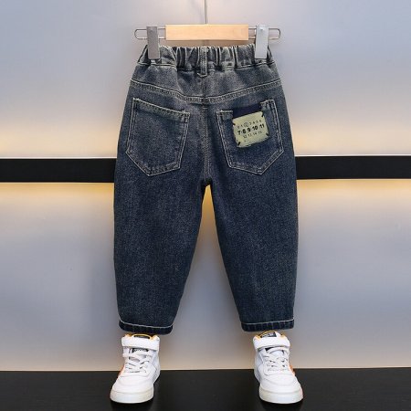 Детские джинсы в стиле ханбок для мальчиков изображение