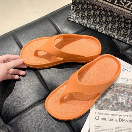 Мужские пляжные тапочки с толстой подошвой фото