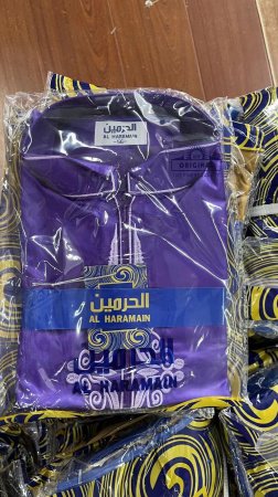 Мужской халат с вышивкой и длинным рукавом изображение