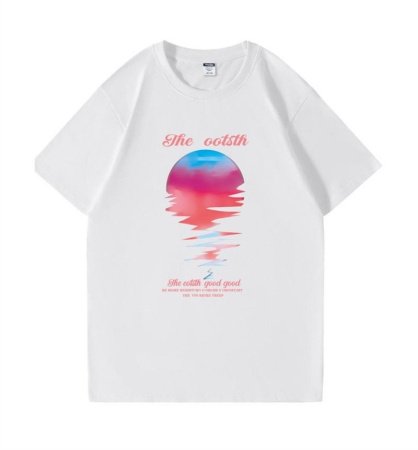 Женская футболка из чистого хлопка изображение