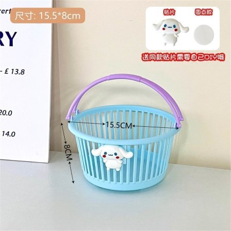 Многоцветная корзина для хранения фото