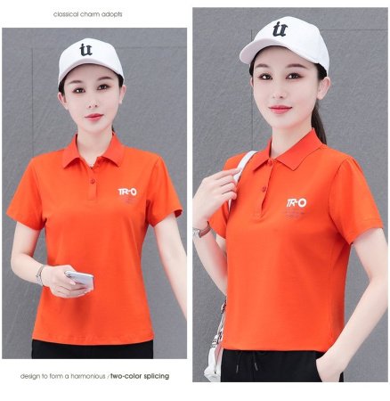 Поло с коротким рукавом для женщин фотография
