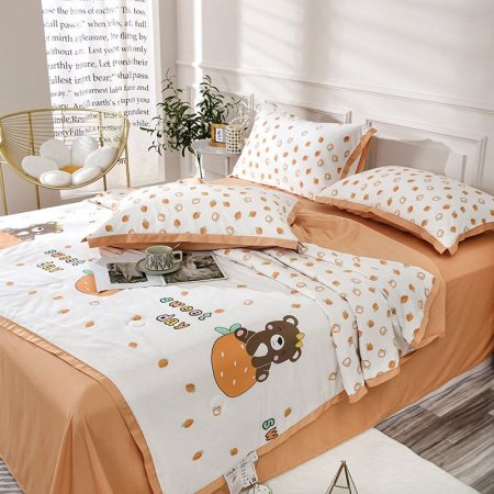 Летний комплект постельного белья из сои изображение