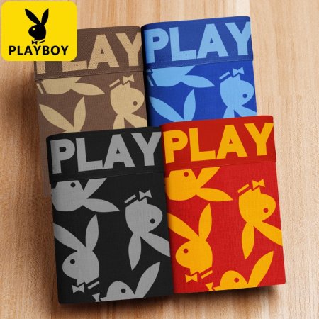 Хлопковые мужские трусы Playboy VIP9491 фотография