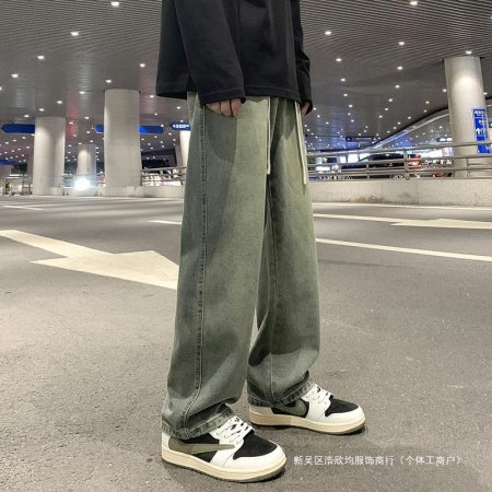 Мужские джинсы 2024 винтажного стиля фотография